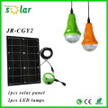 Novos produtos, procurando distribuidor CE 1/2/3 * 3W led kit de luzes solares com luzes brilhantes de lâmpada Led